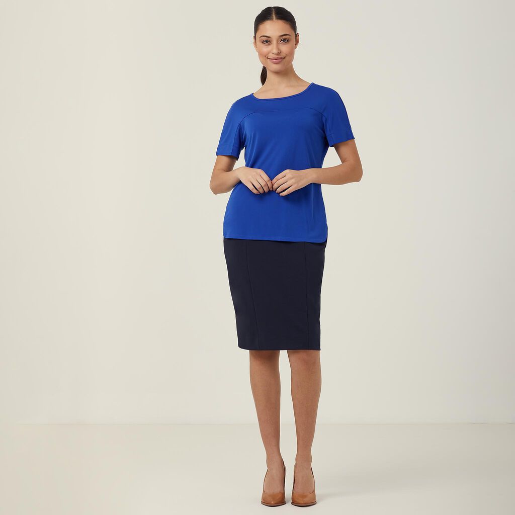 Matt Jersey Boat Neck Top