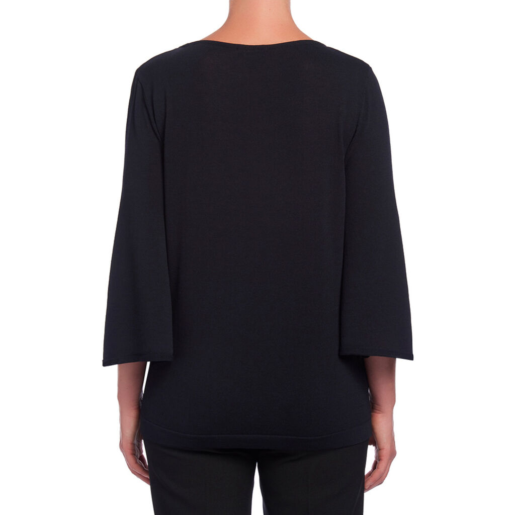 Wide Sleeve Knit Top