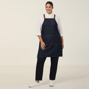 Chef Works Denim Cross Back Apron