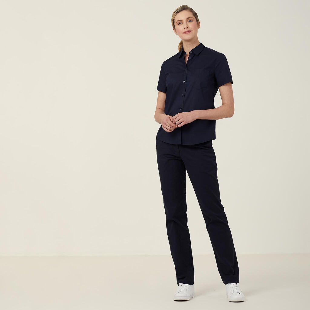 Avignon Stretch Short Sleeve Slim Shirt