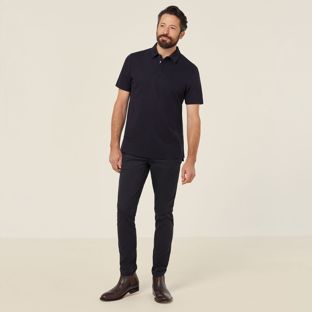 Cotton Pique Polo