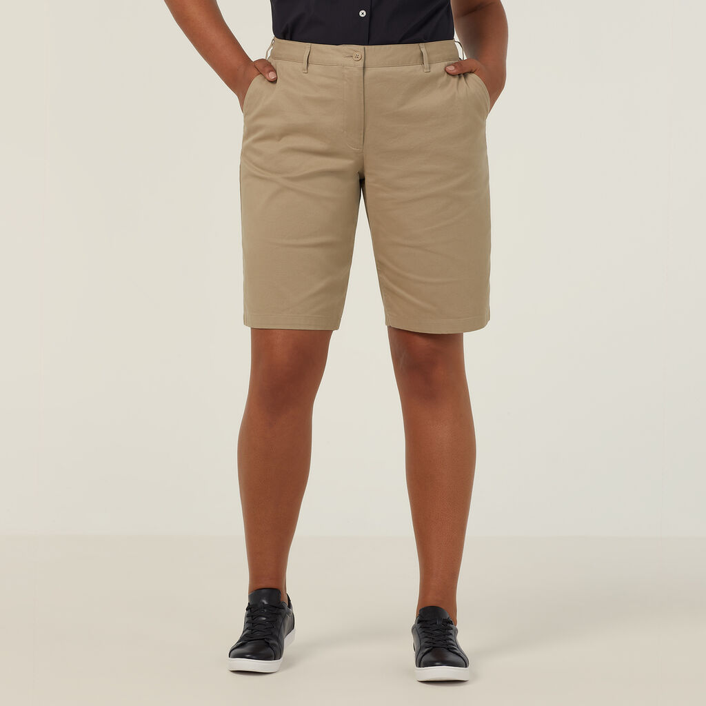 Stretch Cotton Chino Shorts