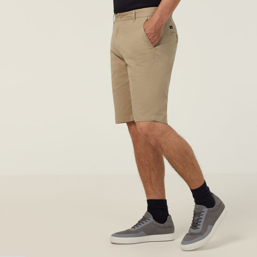Stretch Cotton Chino Shorts
