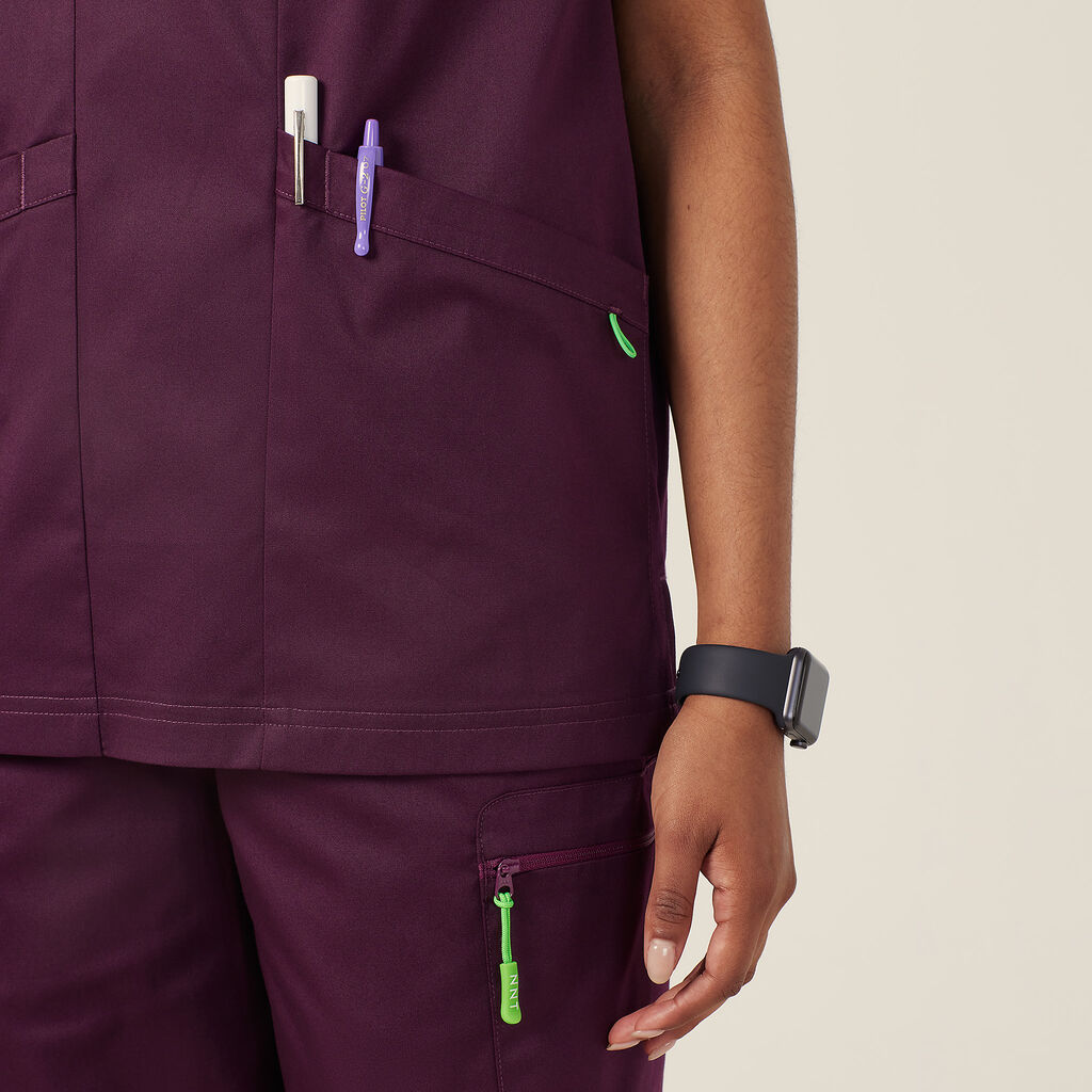 Next-Gen Antibacterial Active Carl Scrub Top