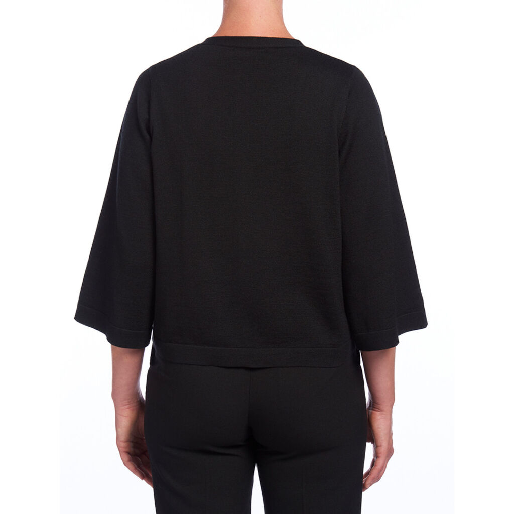 Wide Sleeve Cropped Cardigan