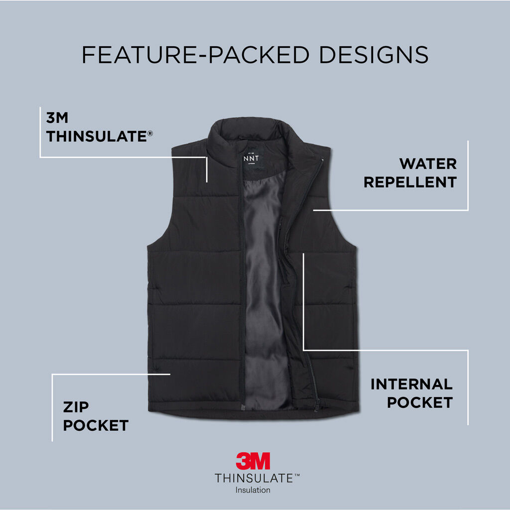 Water Repellent Puffer Vest