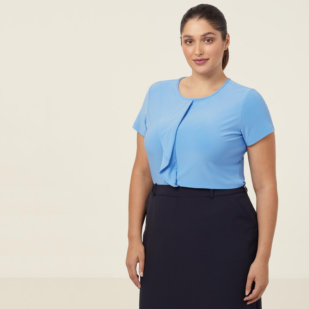 Soft Jersey Short Sleeve Round Neck T-Top
