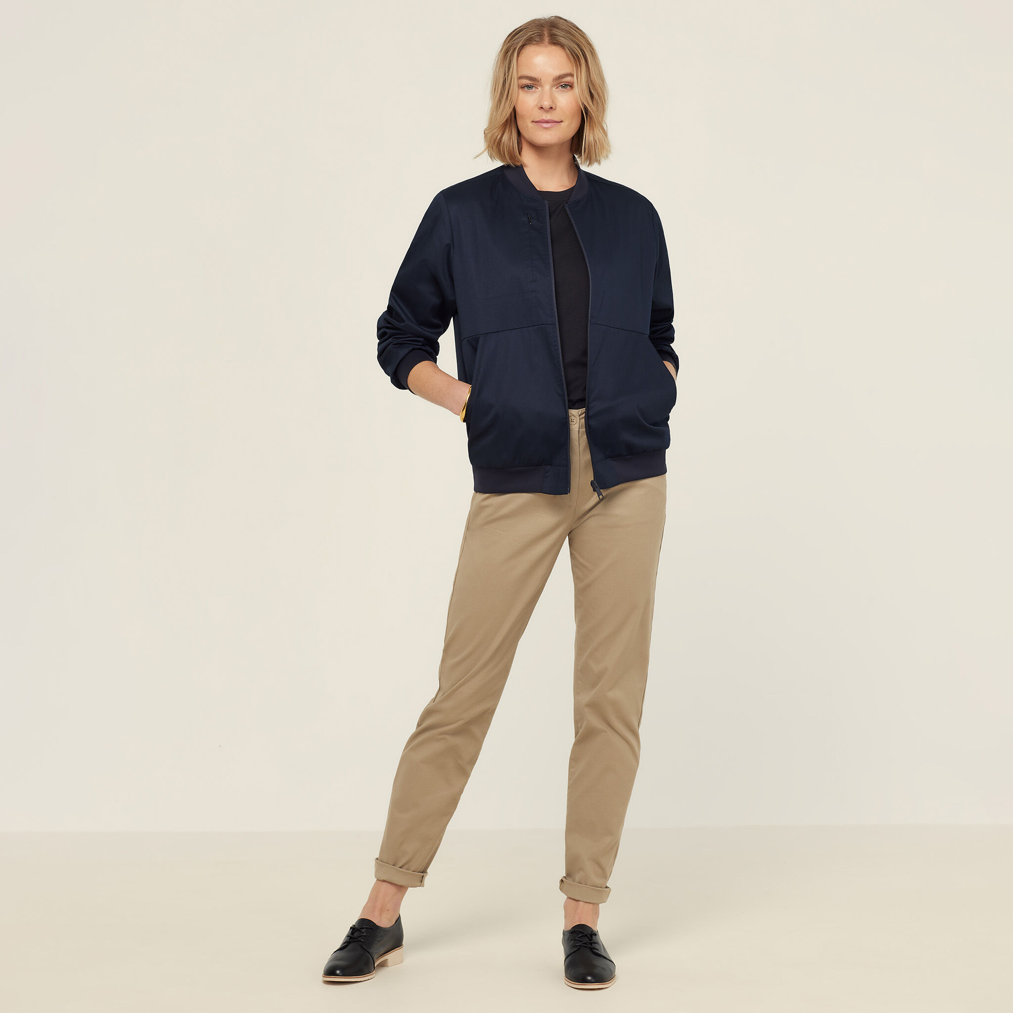 Jonas Bomber Jacket navy NNT Uniforms