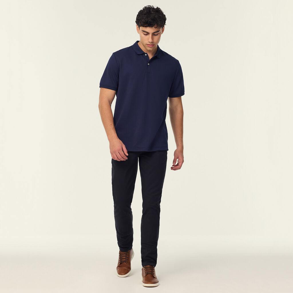 Antibacterial Polyface Short Sleeve Polo