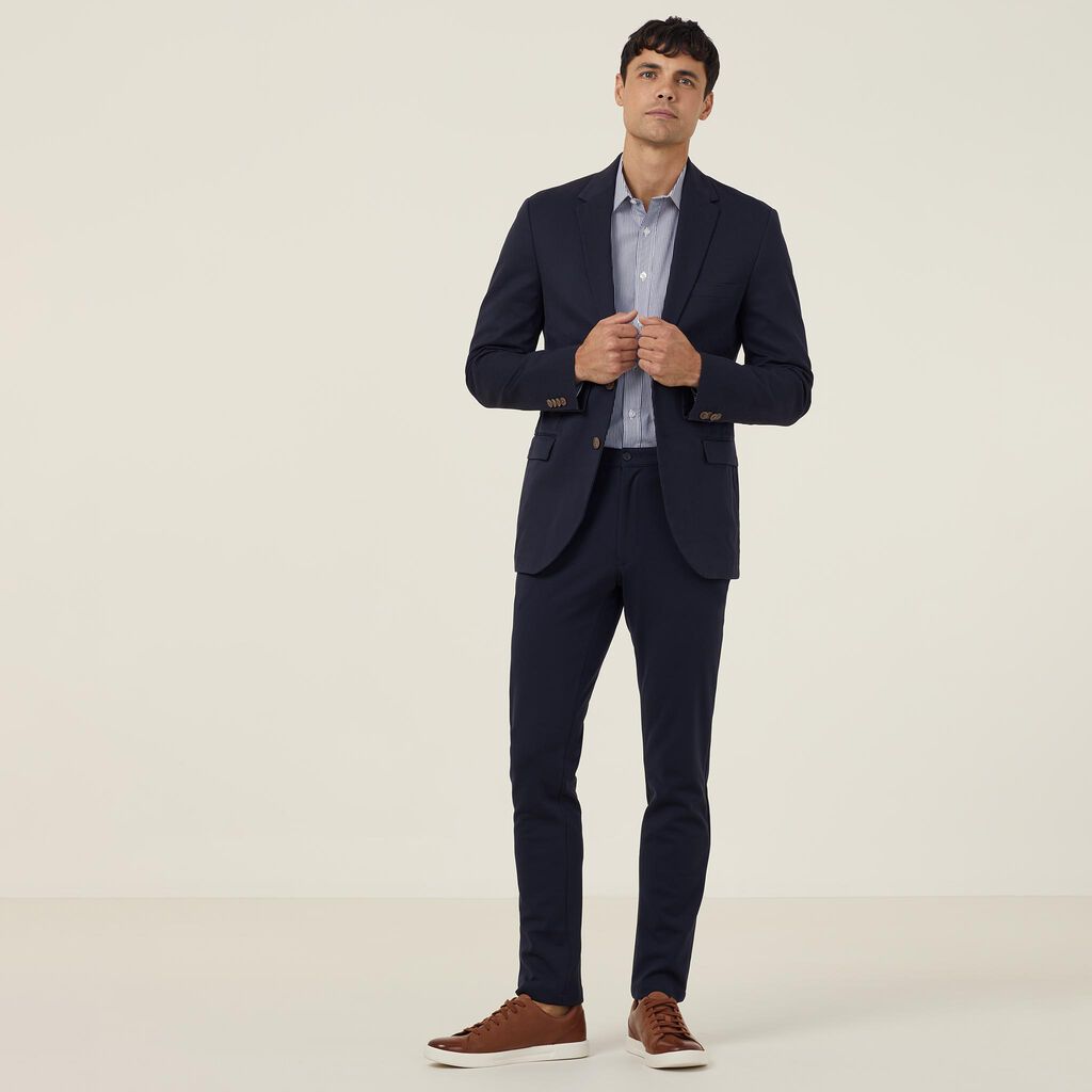 Stretch Cotton Blazer