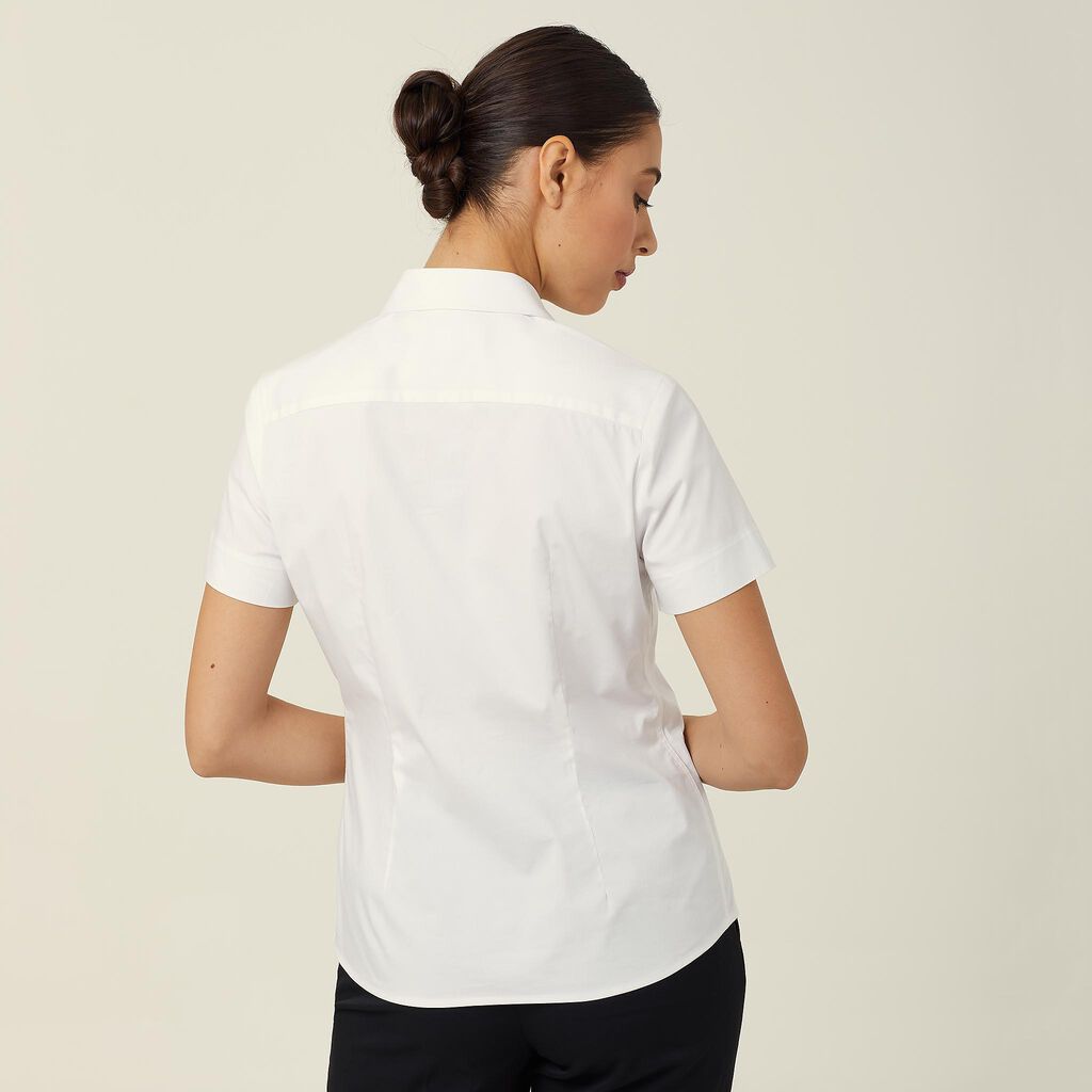 Avignon Stretch Short Sleeve Slim Shirt