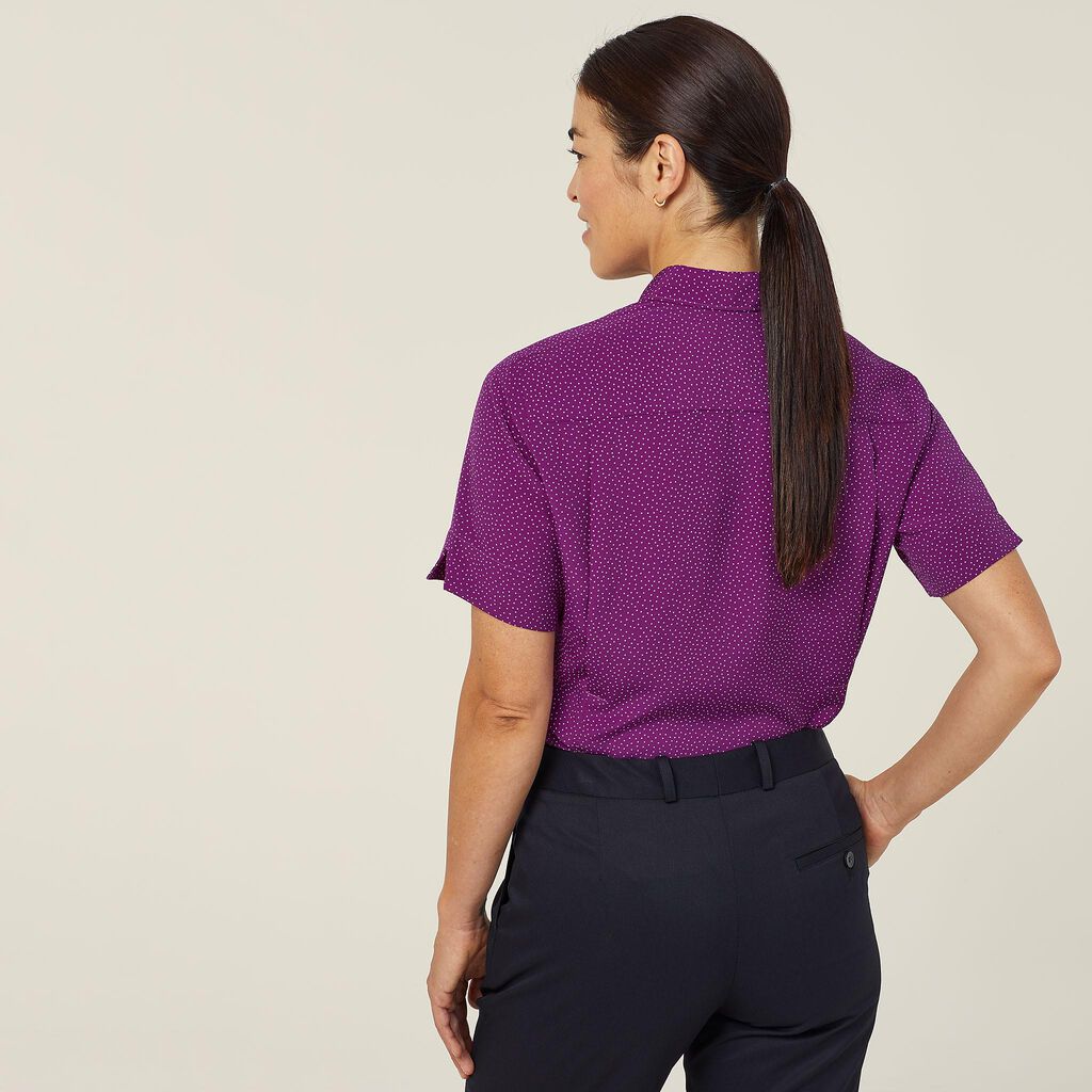 Silvi Spot Print Short Sleeve Shirt