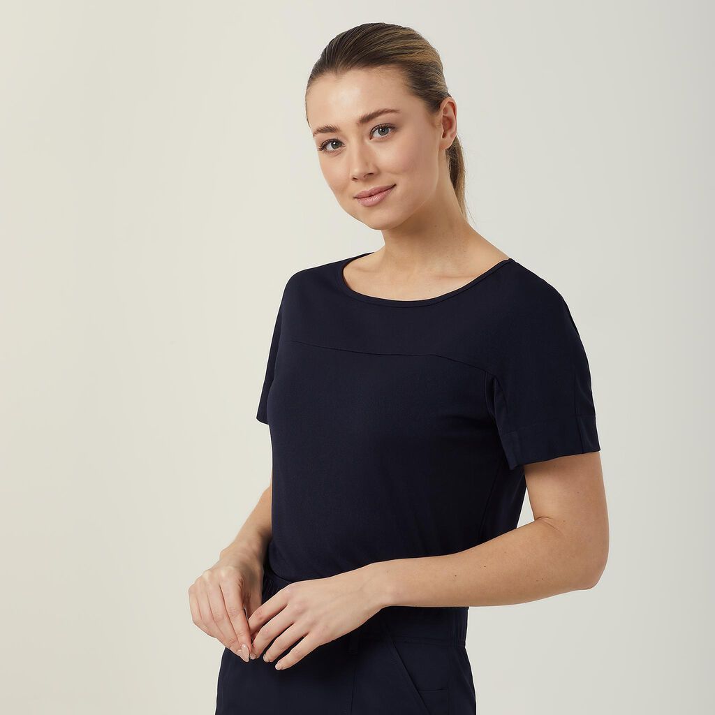 Matt Jersey Boat Neck Top