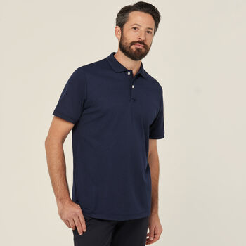 Antibacterial Polyface Short Sleeve Polo