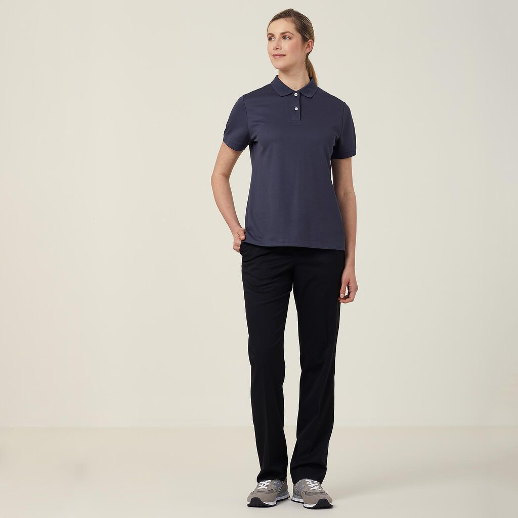 Antibacterial Polyface Short Sleeve Polo