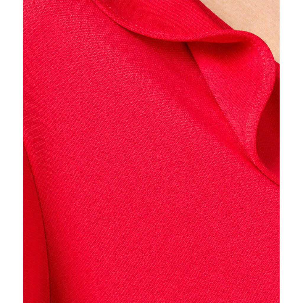 Matt Jersey Cap Sleeve Ruffle T-Top