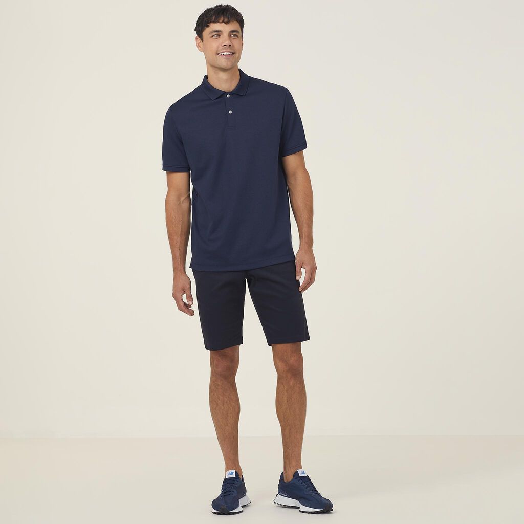 Antibacterial Polyface Short Sleeve Polo