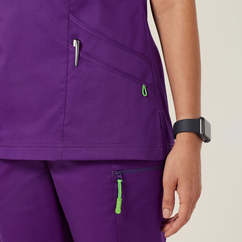 Next-Gen Antibacterial Active Florence Scrub Top
