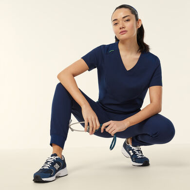 Invigorate Helen Scrub Top