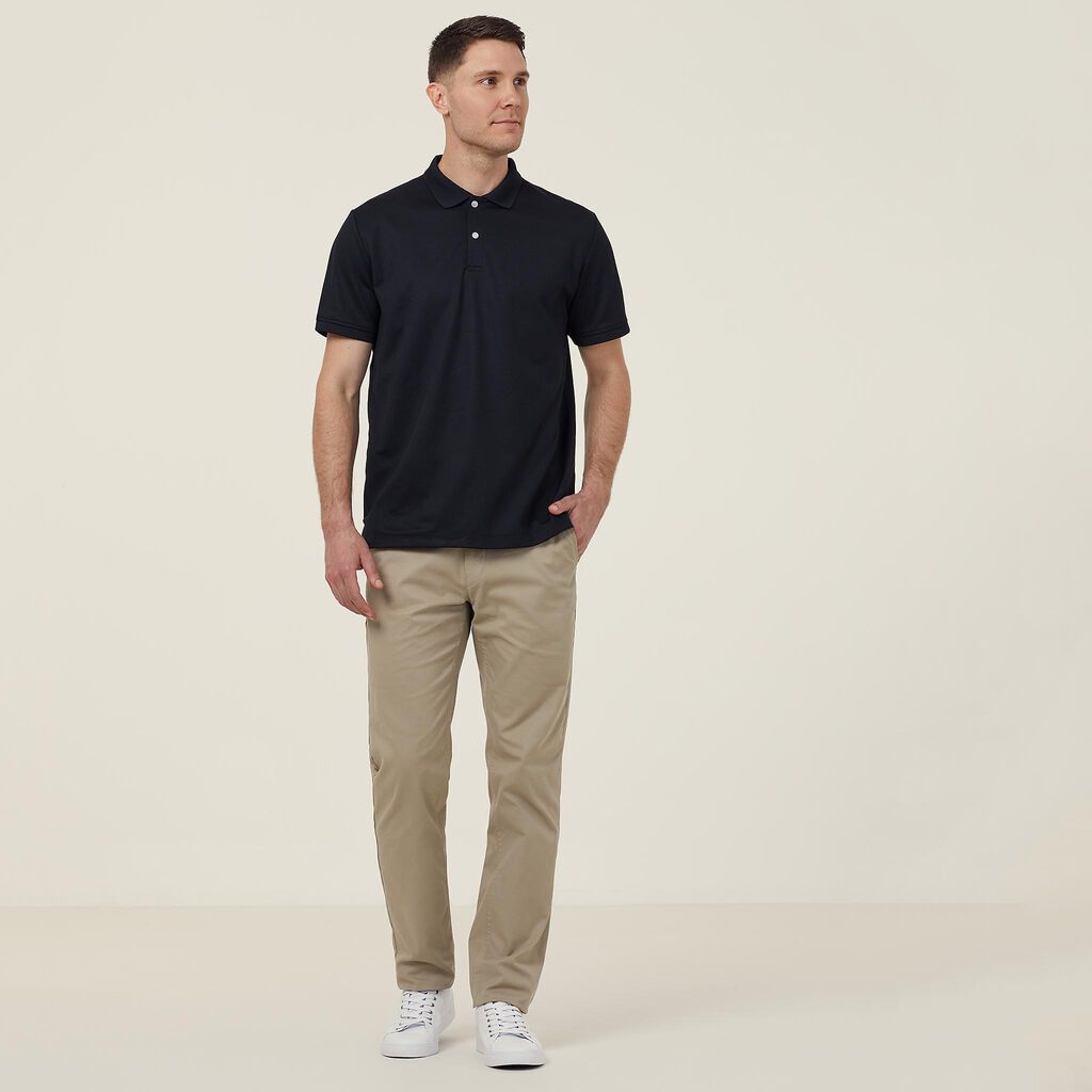 Antibacterial Polyface Short Sleeve Polo