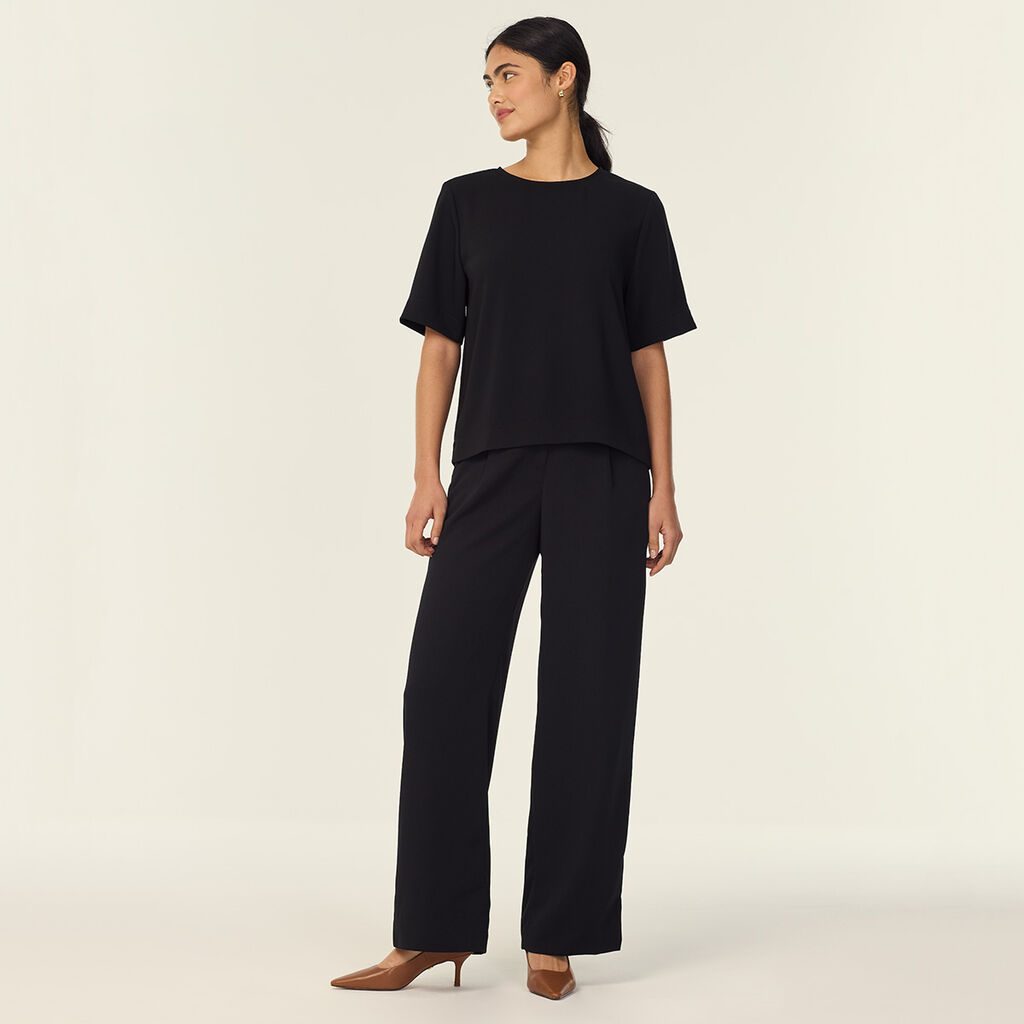 Cleo Short Sleeve Blouse