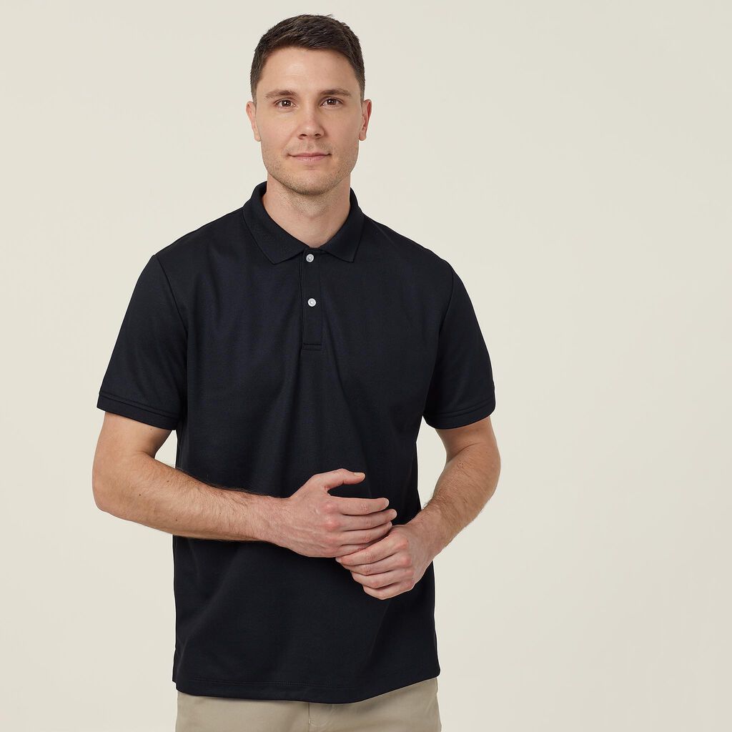 Antibacterial Polyface Short Sleeve Polo
