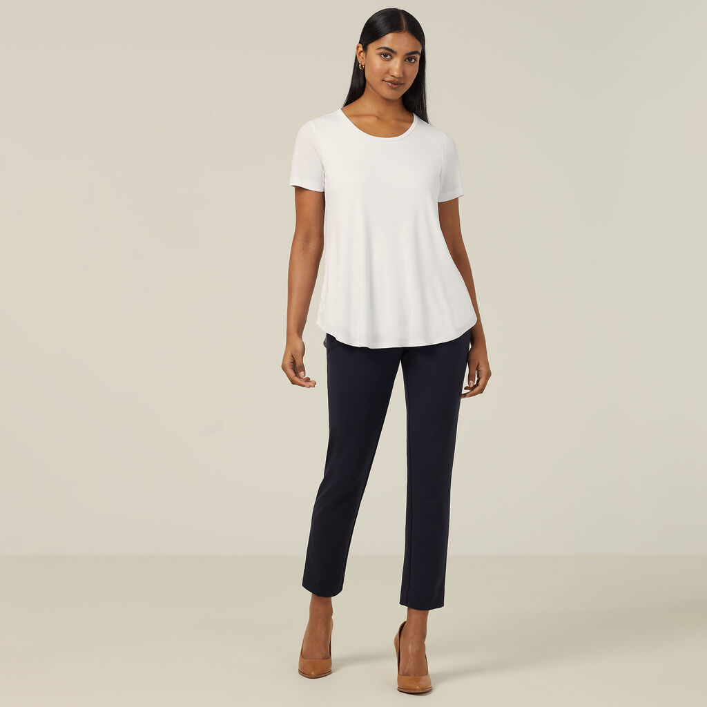 Matt Jersey Short Sleeve Swing Top
