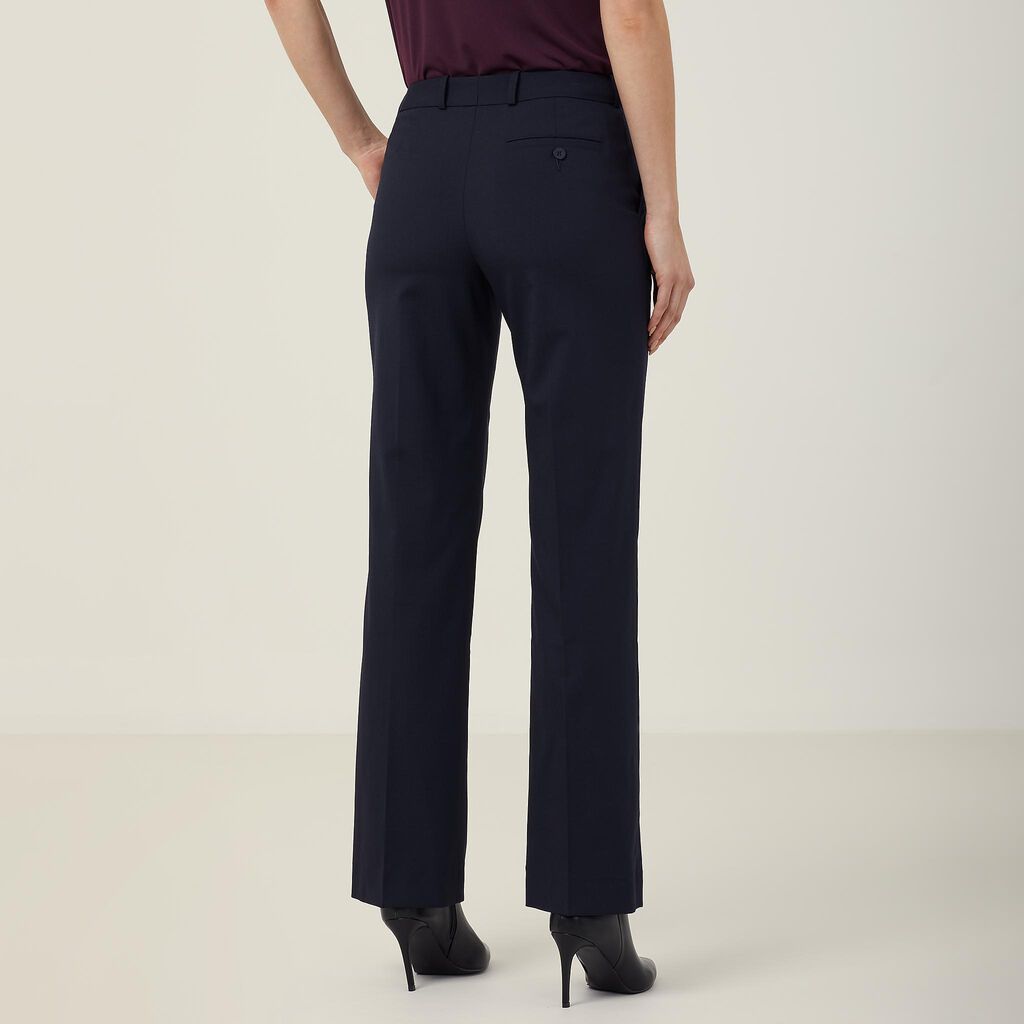 Stretch Wool Blend Secret Waist Pant