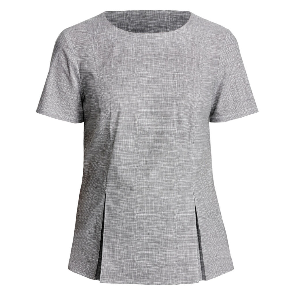 Short Sleeve Peplum Top