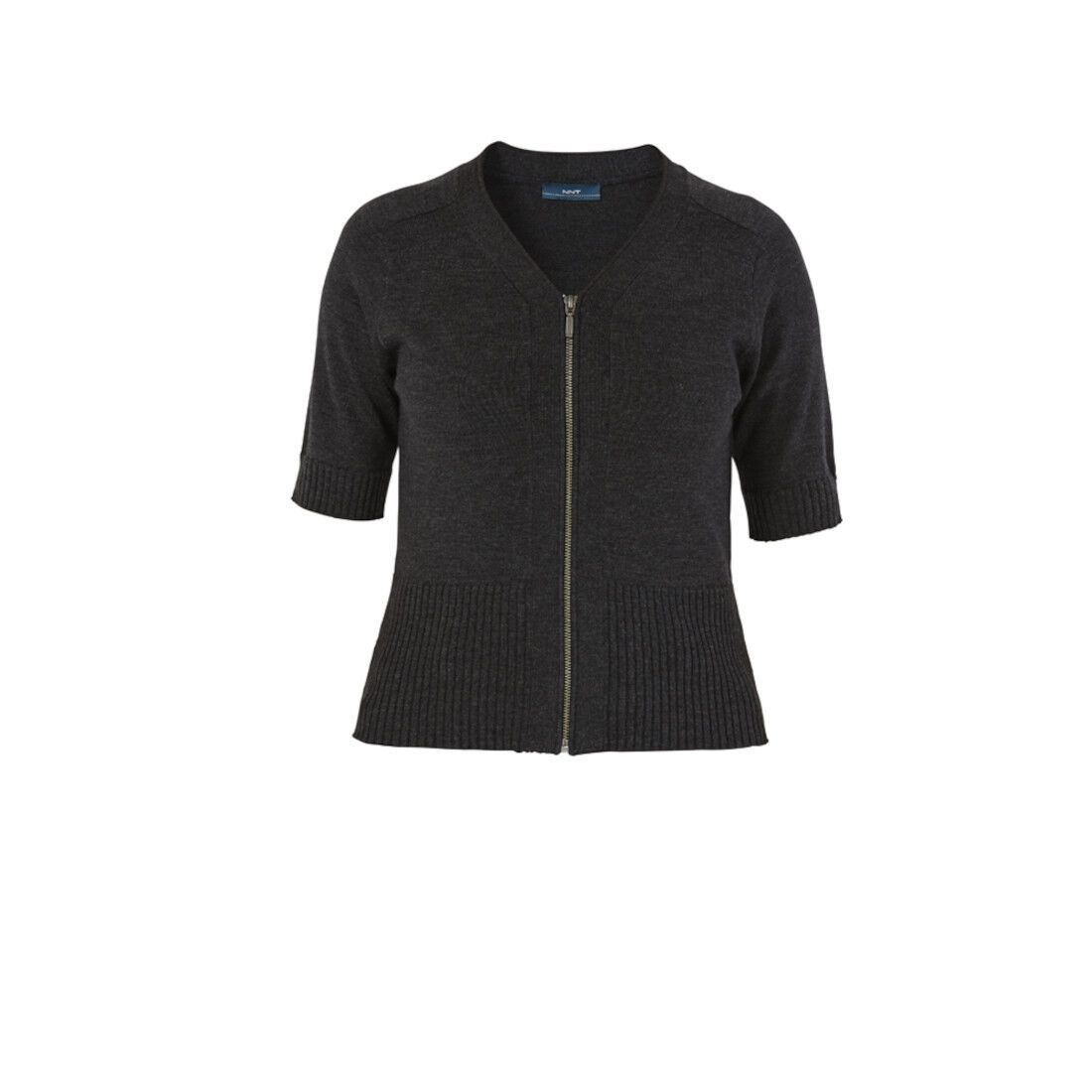Gray short sleeve best sale cardigan