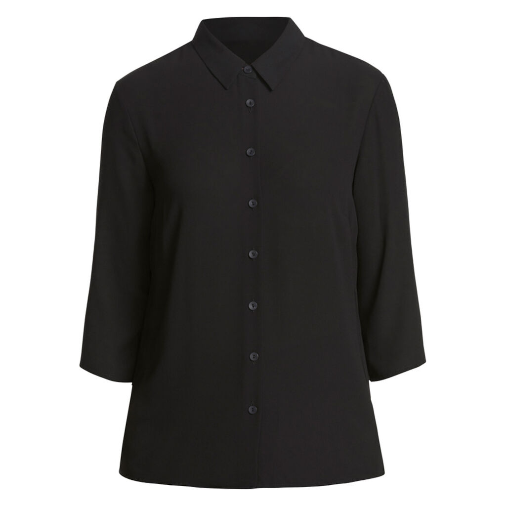 3/4 Sleeve Pleat Detail Blouse