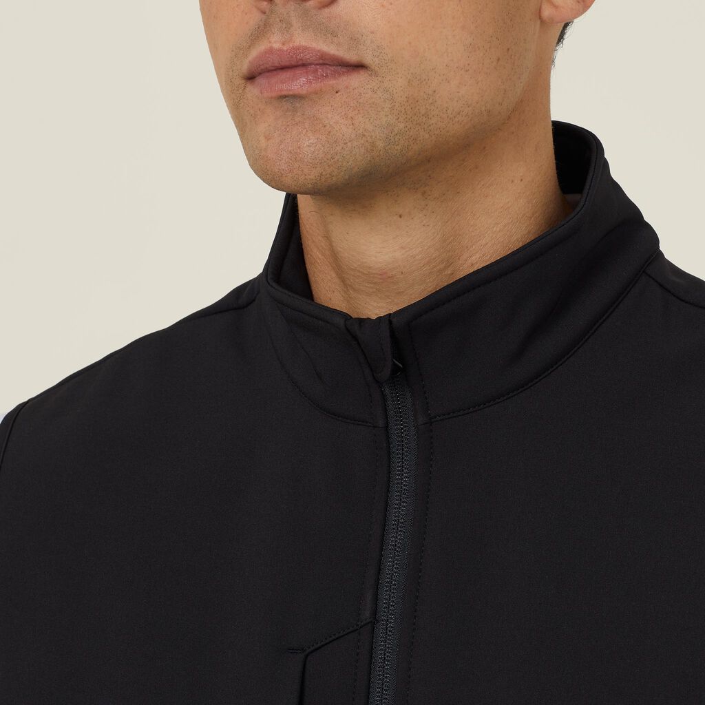 Bonded Fleece Zip Vest