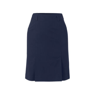 P/V Gaberdine Box Pleat Utility Skirt