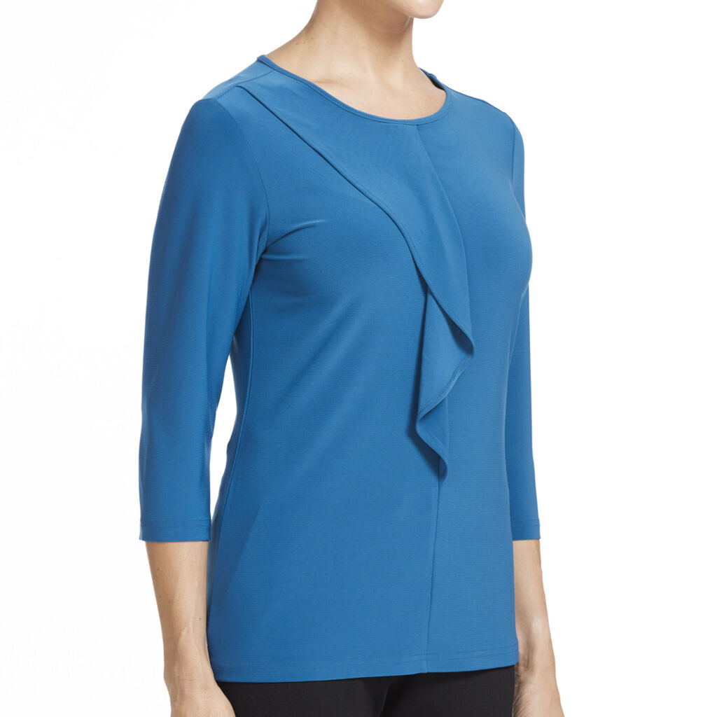 Soft Jersey 3/4 Round Neck T-Top