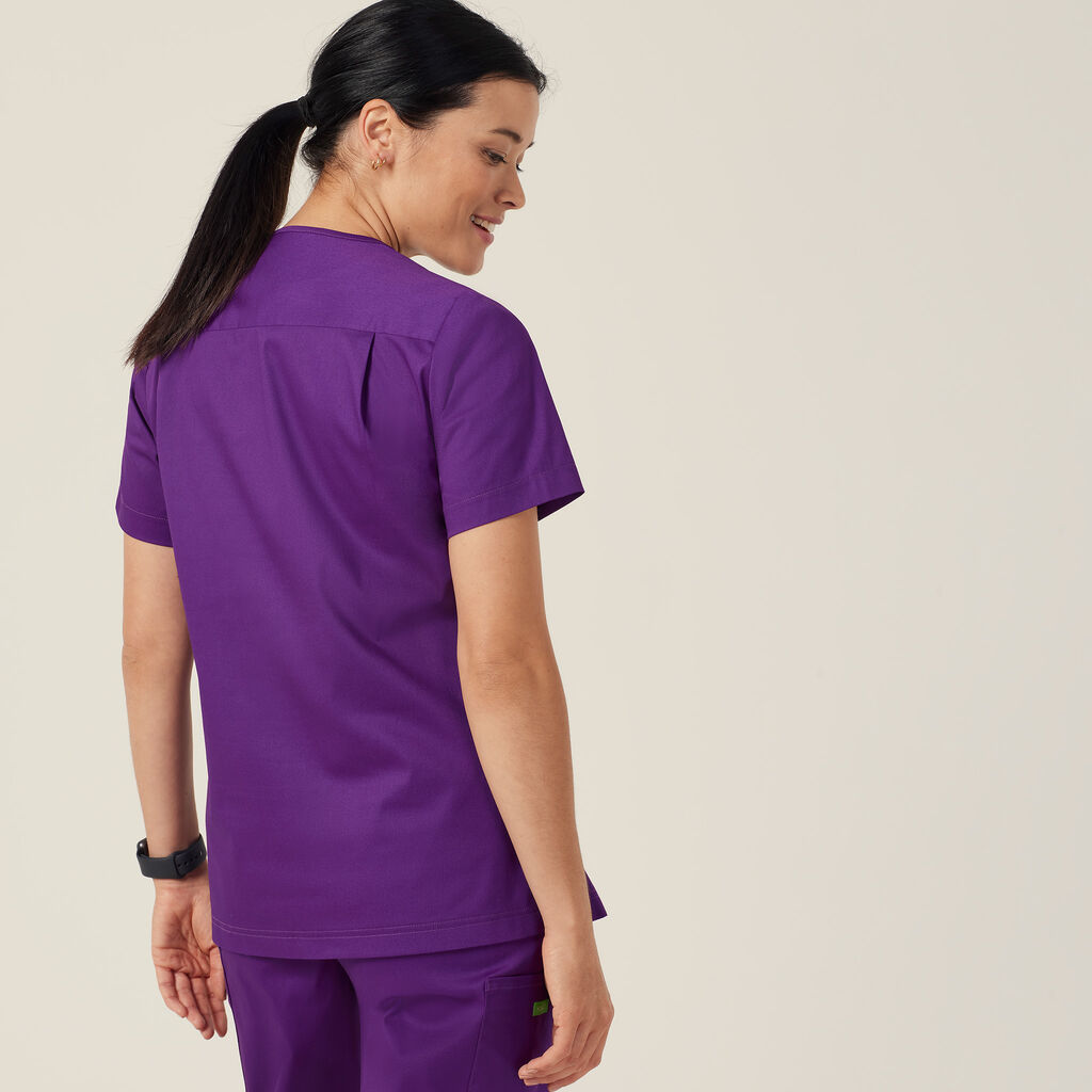 Next-Gen Antibacterial Active Florence Scrub Top