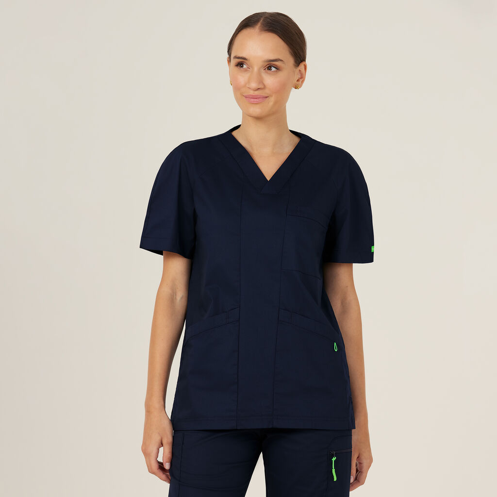 Next-Gen Antibacterial Active Carl Scrub Top