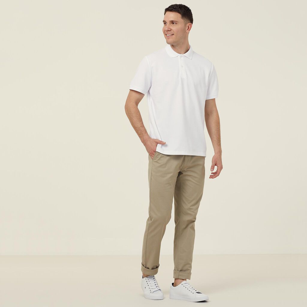 Antibacterial Polyface Short Sleeve Polo