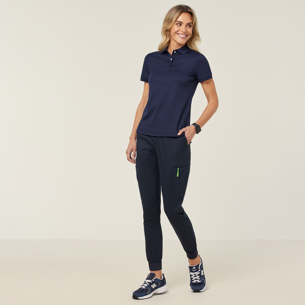 Antibacterial Polyface Short Sleeve Polo