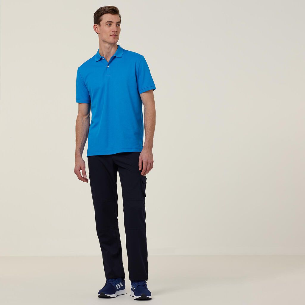 Antibacterial Polyface Short Sleeve Polo