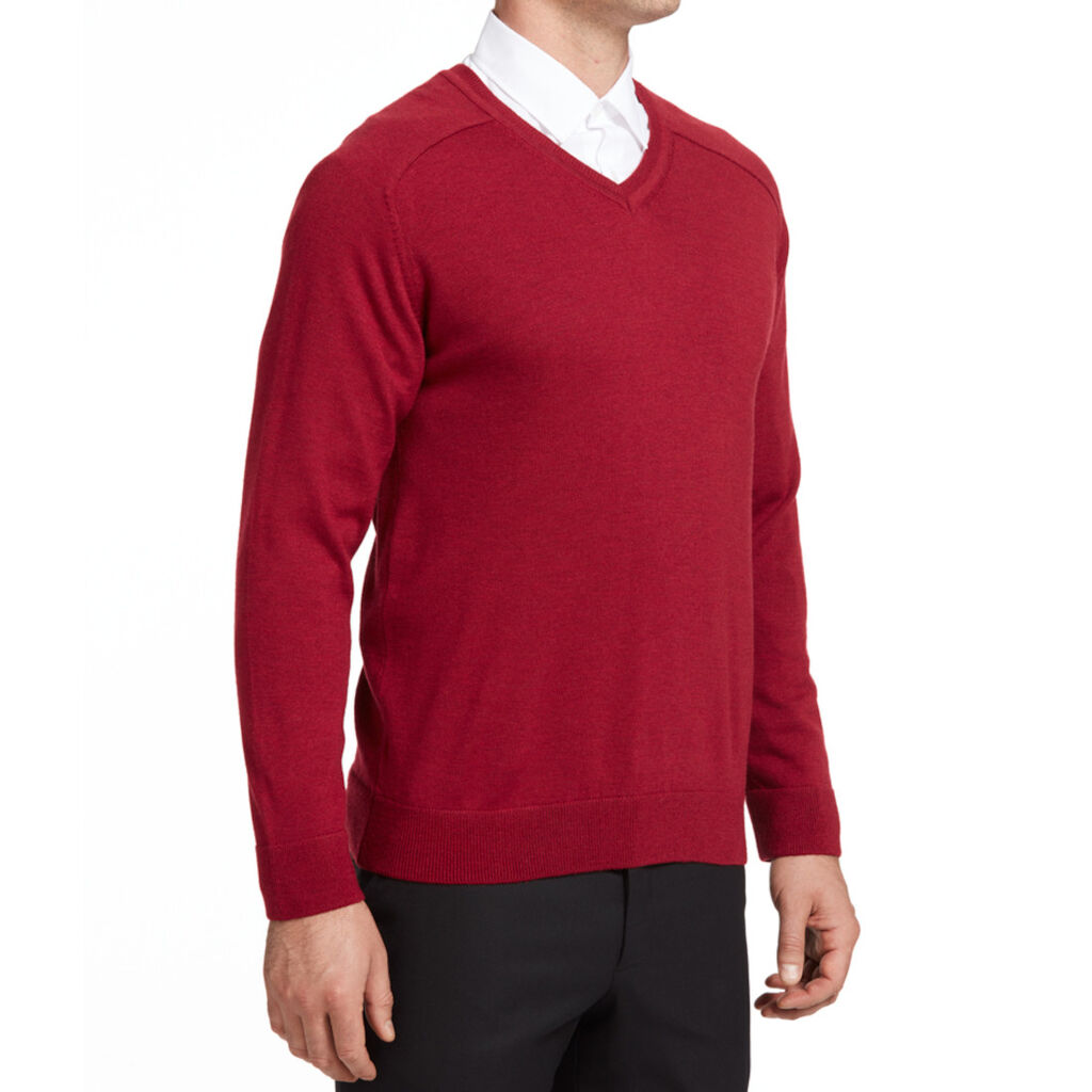 Merino Wool V-Neck Sweater