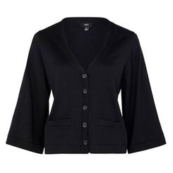 Wide Sleeve Cropped Cardigan
