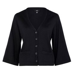 Wide Sleeve Cropped Cardigan