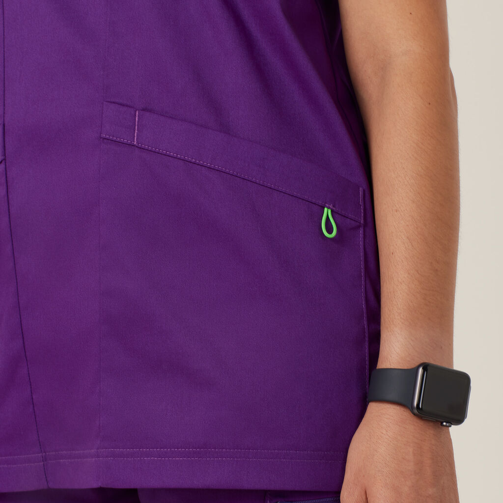 Next-Gen Antibacterial Active Carl Scrub Top
