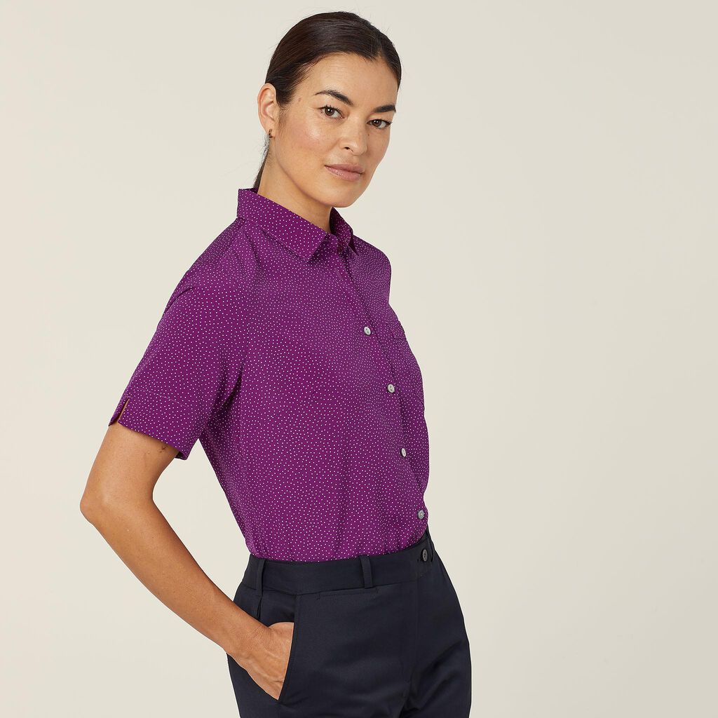Silvi Spot Print Short Sleeve Shirt
