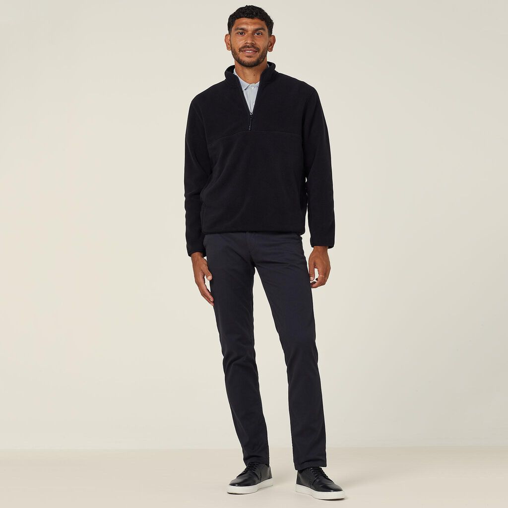Polar Fleece Zip Neck Pullover