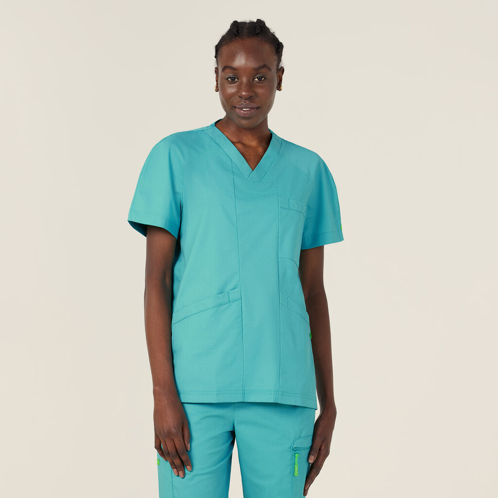 Next-Gen Antibacterial Active Carl Scrub Top