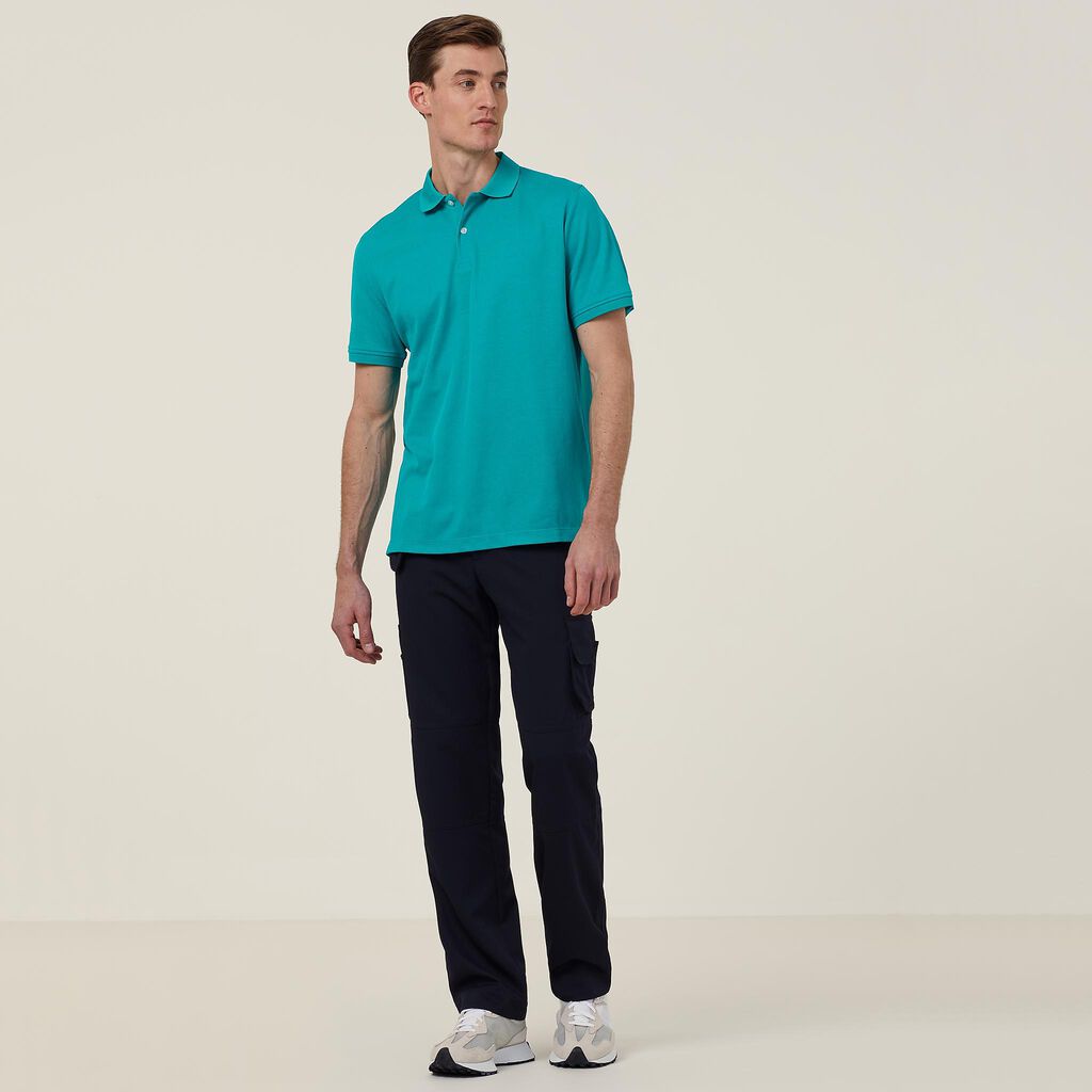 Antibacterial Polyface Short Sleeve Polo