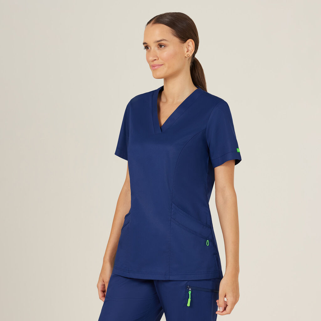 Nightingale V Neck Scrub Top