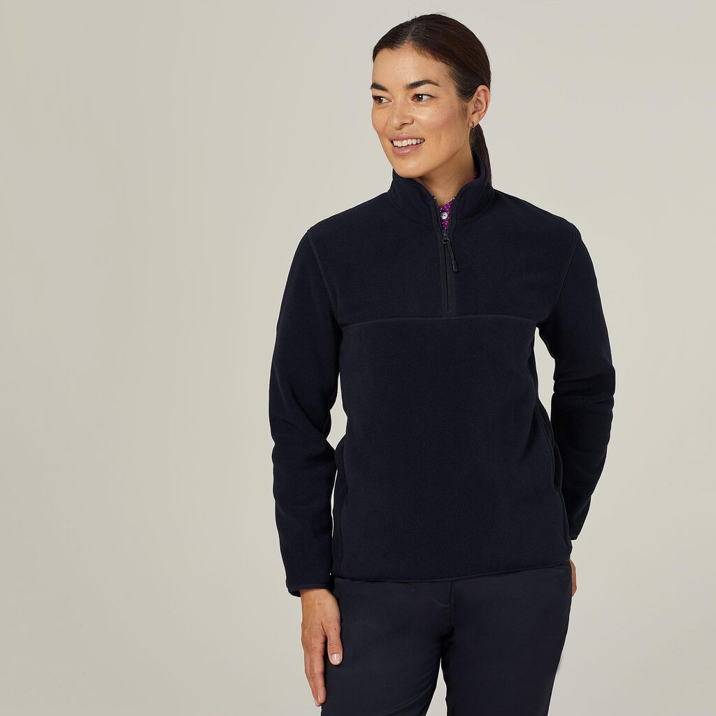 Polar Fleece Zip Neck Pullover
