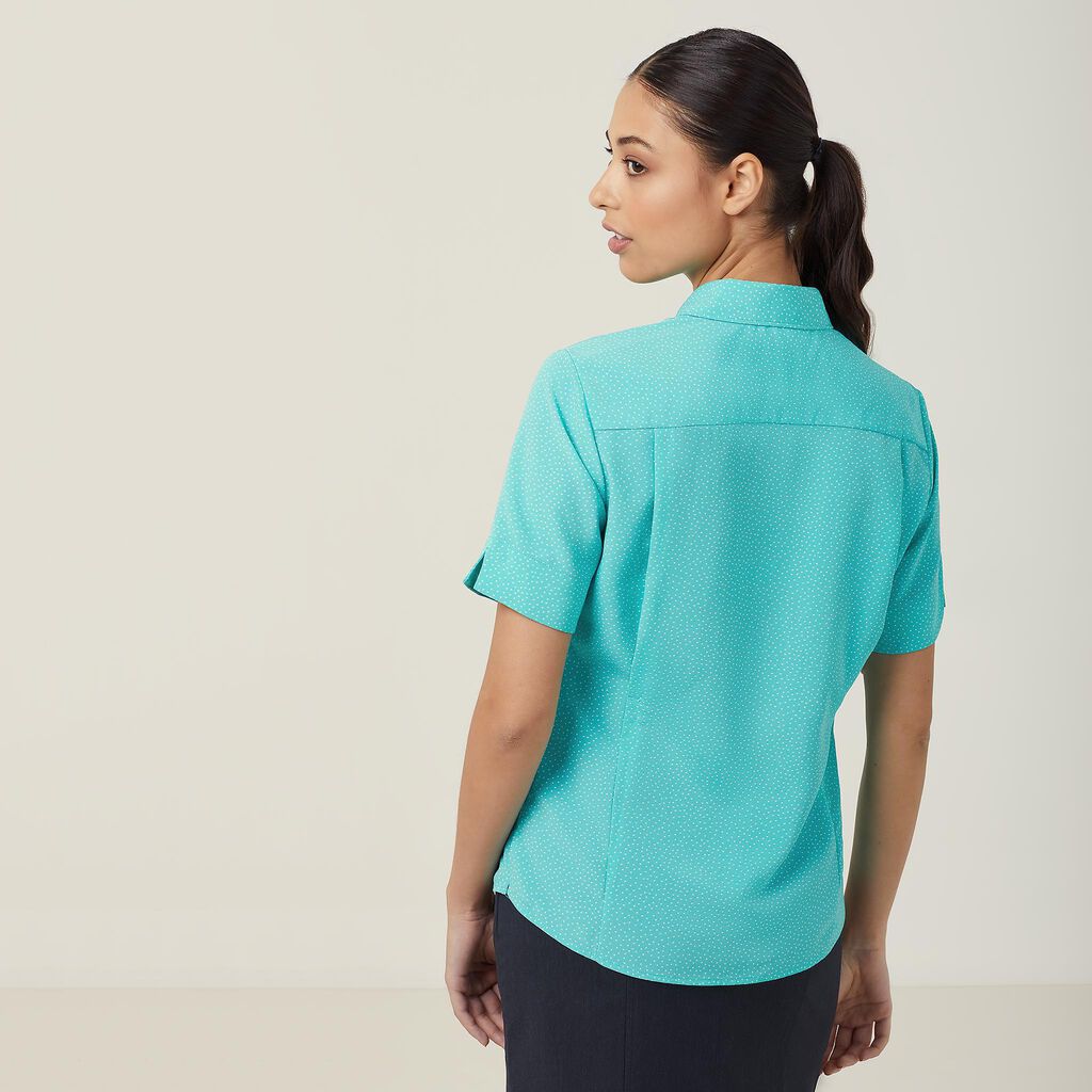 Silvi Spot Print Short Sleeve Shirt